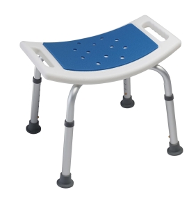 Taboret prysznicowy z regulacją BLUE