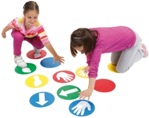 Dyski do gier ruchowych EDUCO DISKS GYMNIC