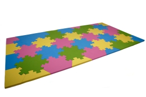 Duża piankowa mata dla dzieci Śnieg