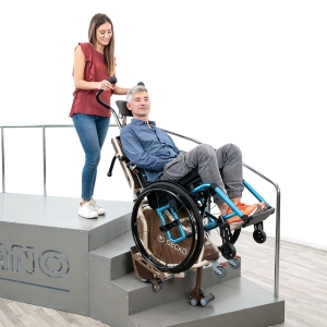 GECKO schodołaz kroczący z systemem antywywrotnym