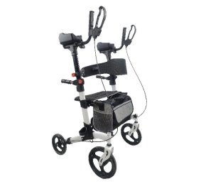 Podpórka rehabilitacyjna 4-kołowa aluminiowa z podparciem łokci. AR-029 