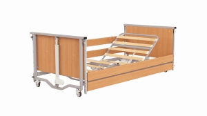 Łóżko rehabilitacyjne niskie sterowane elektrycznie - DREAM-TIM LOW