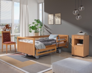 Łóżko medyczne z wysięgnikiem PB 536 