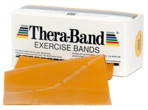 Taśma rehabilitacyjna 2,5 m złota, maksymalnie mocna Thera Band®