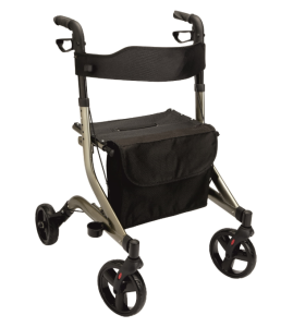 Podpórka rehabilitacyjna 4-kołowa, aluminiowa. DYNAMIC