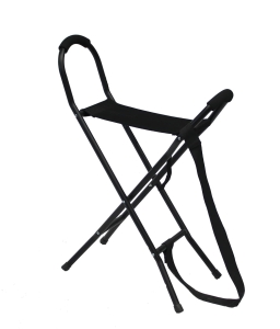 Laska inwalidzka z siodełkiem - czwórnóg