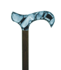 Laska inwalidzka drewniana - uchwyt Derby