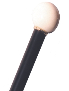 Laska inwalidzka - uchwyt z tworzywa kula