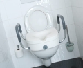 Nasadka na toaletę z podłokietnikami