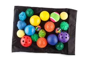 Zestaw piłeczek sensorycznych
