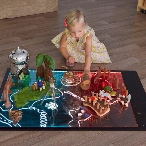 Gigantyczna podświetlana tablica