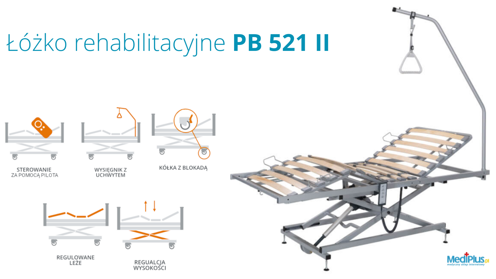 Stelaż elektryczny do łóżka PB 521 II