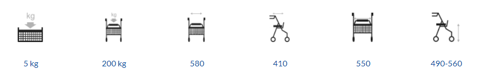 Balkonik aluminiowy dla osób XXL