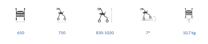 Balkonik aluminiowy dla osób XXL