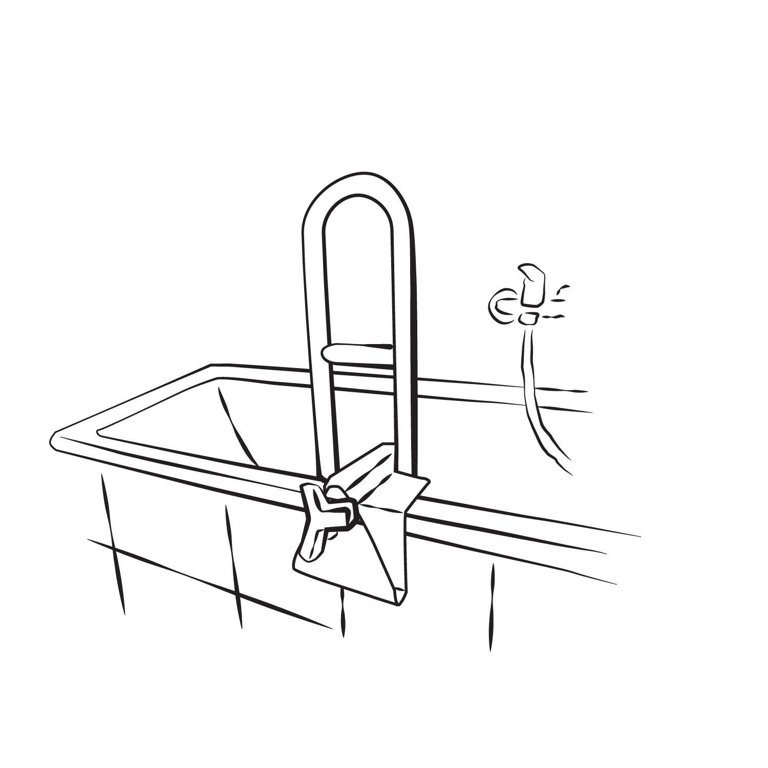 uchwyt na wannę Reha fund